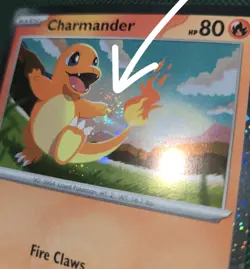 PERFECT MAGIC HAND WHOLE SWIRL 🌀💫 BLEED Charmander 020/217 Cosmos Holo Pokemon - Image 1