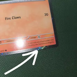 PERFECT MAGIC HAND WHOLE SWIRL 🌀💫 BLEED Charmander 020/217 Cosmos Holo Pokemon - Image 2