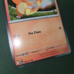 PERFECT MAGIC HAND WHOLE SWIRL 🌀💫 BLEED Charmander 020/217 Cosmos Holo Pokemon - Image 4