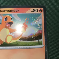 TRIPLE WHOLE SWIRLS 🌀💫 BLEED Charmander 020/217 Cosmos Holo ASC Pokemon Card - Image 3