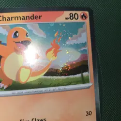 TRIPLE WHOLE SWIRLS 🌀💫 BLEED Charmander 020/217 Cosmos Holo ASC Pokemon Card - Image 4