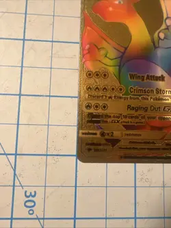 Custom Made Charizard Gold Foil Fan Art Pokemon Card - Image 5