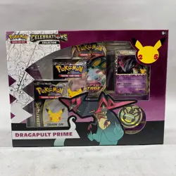 New Pokemon TCG Dragapult Prime Celebrations Special Collection Box - Image 1