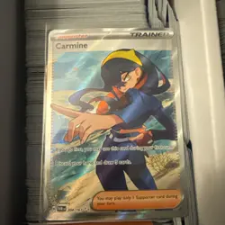 Carmine 204/167 - Pokemon - Twilight Masquerade - Image 1