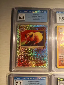 10 Vintage Graded CGC Pokemon Card Lot - Image 2