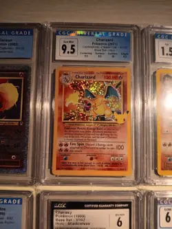 10 Vintage Graded CGC Pokemon Card Lot - Image 3