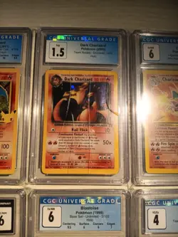 10 Vintage Graded CGC Pokemon Card Lot - Image 4