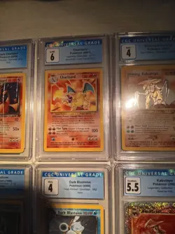 10 Vintage Graded CGC Pokemon Card Lot - Image 5