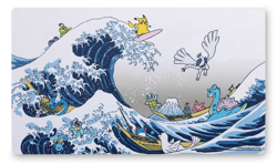 POKEMON CENTER - Pokemon TCG: Great Wave Pikachu & Friends Playmat - SOLD OUT - Image 1