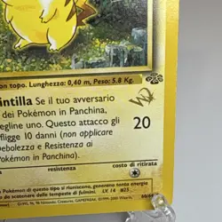 Pokemon Italian Pikachu Jungle 60/64 WOTC Stamped - Image 3