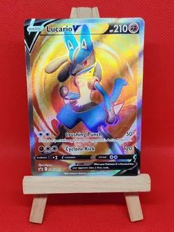 Pokemon: Lucario V SWSH213 - Full Art Black Star Promo - Image 1