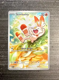Pokemon Scorbunny 225/217 Illustration Rare - Ascended Heroes NM - Image 1