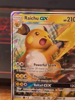 Raichu GX 29/73 - Holo Shining Legends Pokemon HP - Image 2