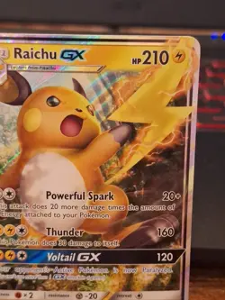 Raichu GX 29/73 - Holo Shining Legends Pokemon HP - Image 3
