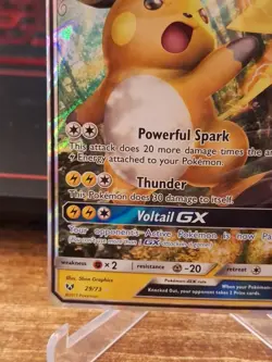 Raichu GX 29/73 - Holo Shining Legends Pokemon HP - Image 5