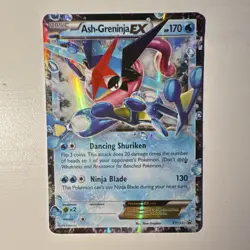 Pokemon TCG Ash-Greninja EX XY133 XY Promo Holo Card 170HP - Image 2