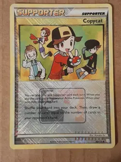 Copycat Pokemon League Reverse Holo Crosshatch Promo NM-MT See Pictures - Image 1