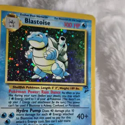 Pokemon Blastoise Base Set 2 holo - Image 3