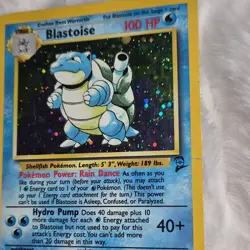 Pokemon Blastoise Base Set 2 holo - Image 4