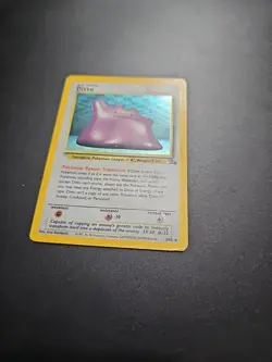 *Ditto!* Pokemon 3/62 Fossil Holo Rare - Image 2