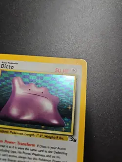 *Ditto!* Pokemon 3/62 Fossil Holo Rare - Image 4