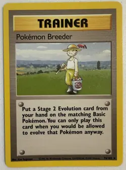 Pokemon TCG | Pokemon Breeder 76/102 | Base Set Unlimited | NM - Image 1