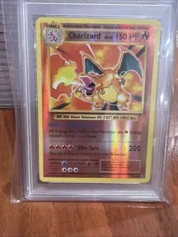 PSA 9 - Pokemon CHARIZARD 11/108 - EVOLUTIONS - Reverse FOIL RARE Mint - Image 2