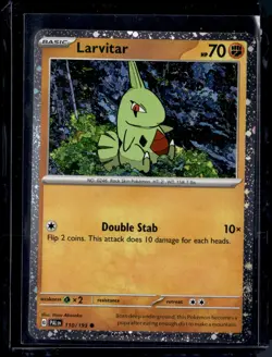 Larvitar - 110/193 / Cosmos Holo Paldea Evolved 2023 (NM) / Pokemon TCG - Image 1
