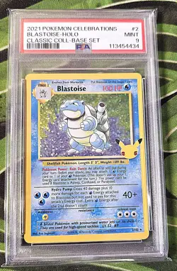PSA 9 / Celebration / Blastoise 2 - Pokemon TCG - Image 1