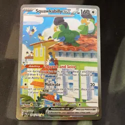 Squawkabilly ex 264/193 Paldea Evolved Special Illustration Rare Pokemon TCG NM - Image 1