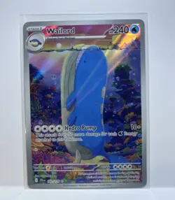 Wailord Illustration Rare 162/159 S&V Journey Together 2025 Pokemon - Image 1