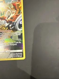 Galarian Zapdos Pokemon Card Full Art Illustration Rare Holo Swsh 283 Promo - Image 4