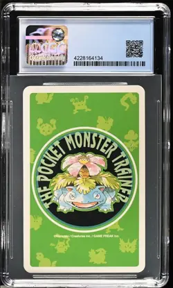 NM Pidgeotto 017 2 of Spades 1996 Pokemon Green Back CGC Graded 9 - Image 2
