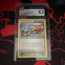 Pokemon Champions Festival BW95 Black Star Promo World Championships CGC 8.5 - Image 1