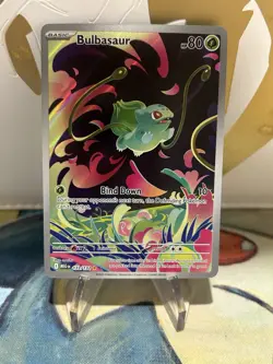 Bulbasaur 133/132 Mega Evolution Illustration Rare Pokemon TCG NM - Image 1