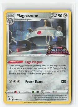 MAGNEZONE SWSH208 PRERELEASE PROMO POKEMON TCG NM - Image 1