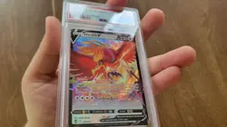 Pokemon TCG Ho-Oh v Silver Tempest Holo Ultra Rare Card 140/195 Psa 10 Free Ship - Image 2