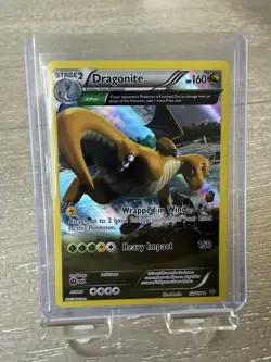 (Full Art) 2015 Dragonite 52/108 Pokemon XY Roaring Skies Holo Foil LP - Image 1