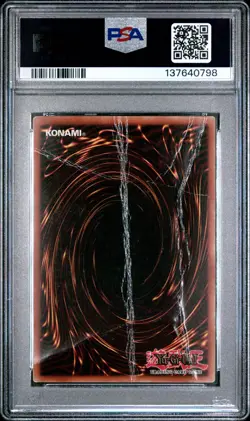 2002 YU-GI-OH! STARTER DECK: YUGI #006 DARK MAGICIAN PSA 1 - Image 2