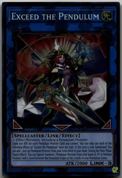 Exceed the Pendulum Super Rare Age of Overlord AGOV-EN045 LP - Image 1