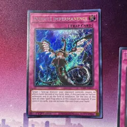 Infinite Impermanence Secret Rare 1st Edition RA01-EN075 Yu-Gi-Oh - Image 2