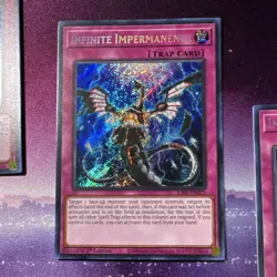 Infinite Impermanence Secret Rare 1st Edition RA01-EN075 Yu-Gi-Oh - Image 3