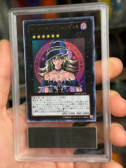 ARS 10 Yu-Gi-Oh! Magi Magi Magician Gal Shonen Jump Promo JP018 Japanese PSA - Image 1