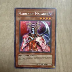 1x (P) Maiden of Macabre - TDGS-EN084 - Rare - 1st Edition YuGiOh - Image 1