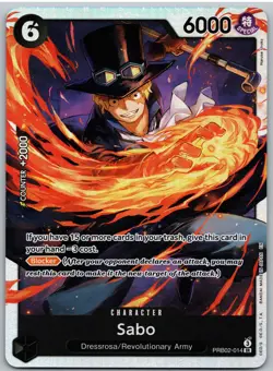Sabo - PRB02-014 PRB02-014 Premium Booster -The Best- Vol. 2 One Piece NM - Image 1