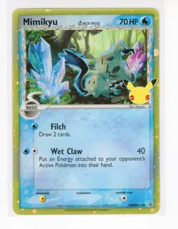 1x Mimikyu SWSH136 Promo Near Mint to Mint FRESH Pokemon Card (Z1) - Image 2