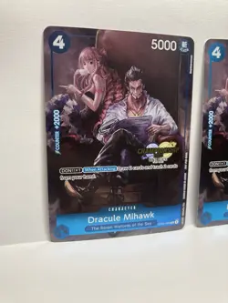 One Piece Dracule Mihawk CS 2023 Celebration Pack ST03-005 Foil X2 - Image 2