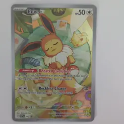 Pokemon Eevee Promo Holo Basic 50 HP 173 Sv: Scarlet & Violet Promo Card - Image 1