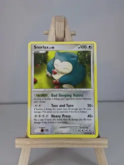 Pokemon TCG Snorlax Rising Rivals 81/111 Common Non Holo LP - Image 1