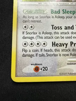 Pokemon TCG Snorlax 81/111 Rising Rivals Non-Holo Card LP- - Image 4